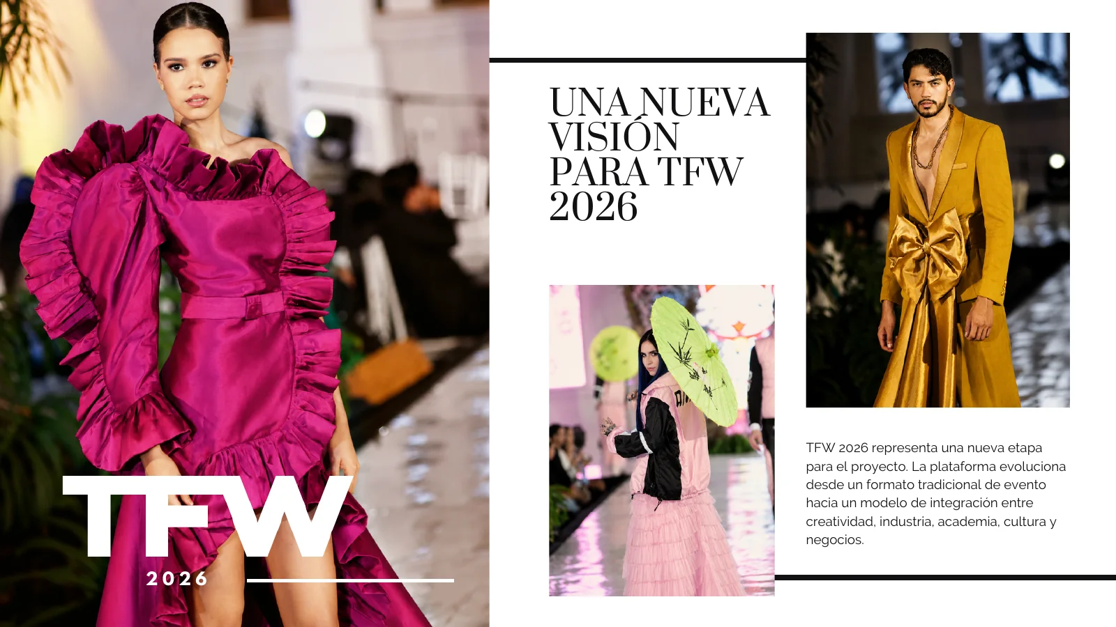 Diseñadores y talento creativo en Trendy Fashion Week