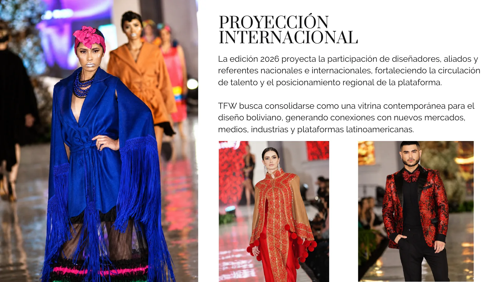 Pasarela y propuestas de moda en Trendy Fashion Week